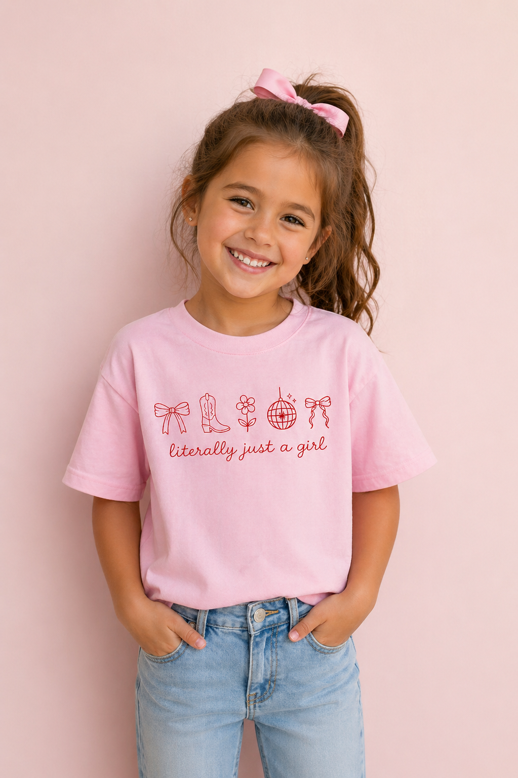 LITERALLY A GIRL TEE