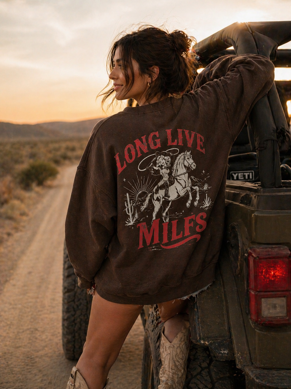 LONG LIVE MILFS SWEATSHIRT