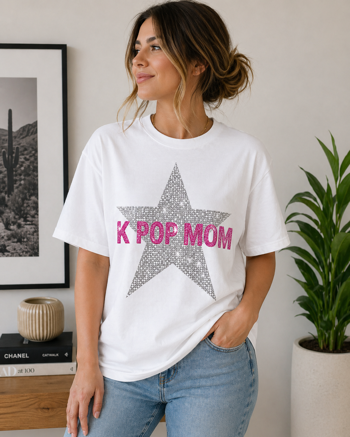 STAR MOM TEE